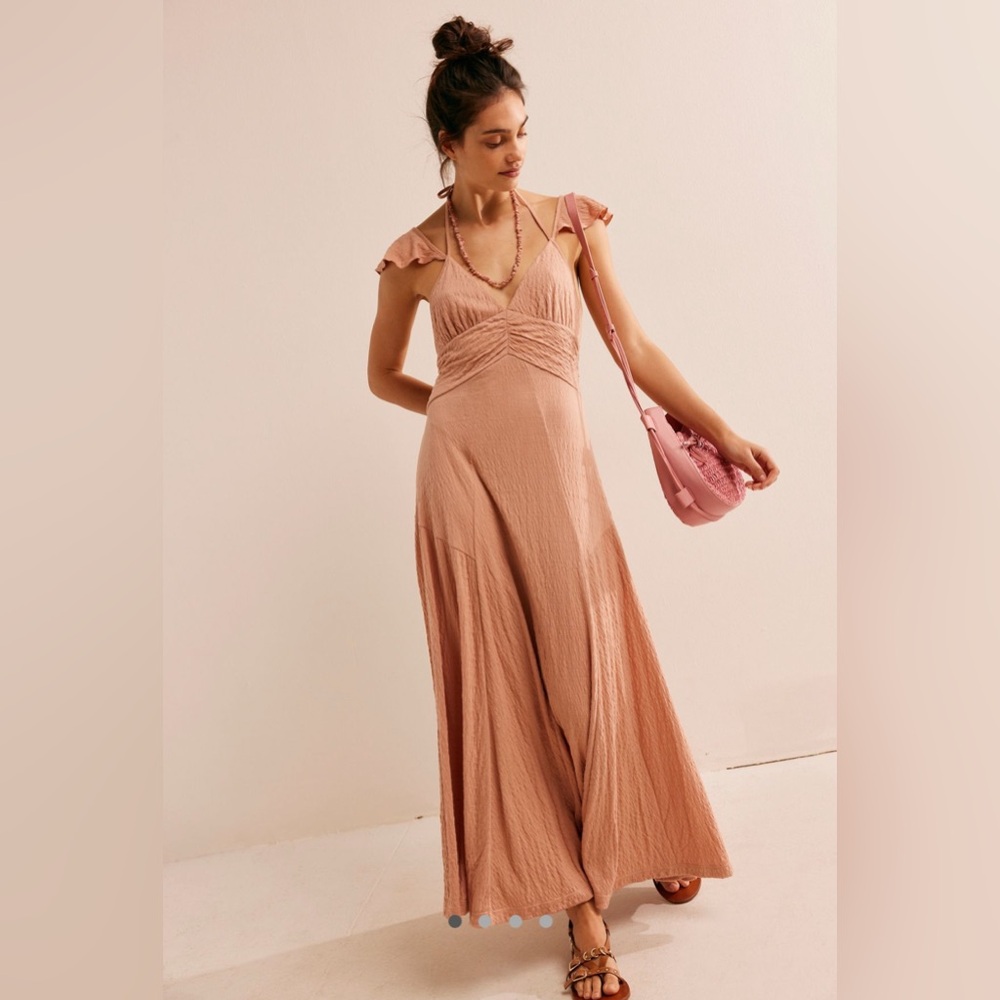 Free People Louisa Maxi Dress - XS